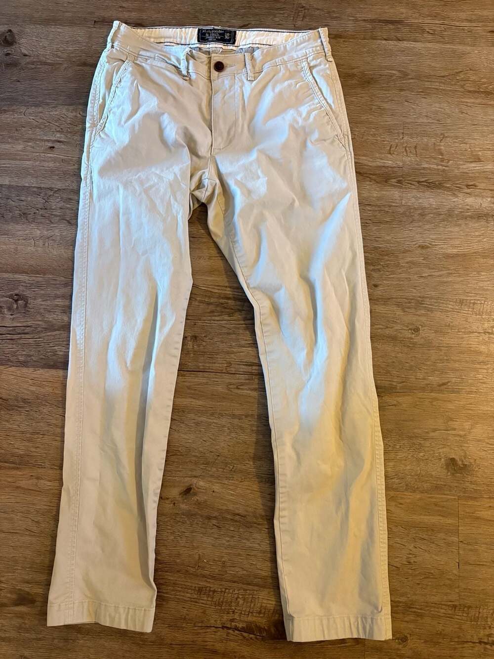 Abercrombie & Fitch Langdon Slim Stretch Chino Pants - Picture 1 of 3